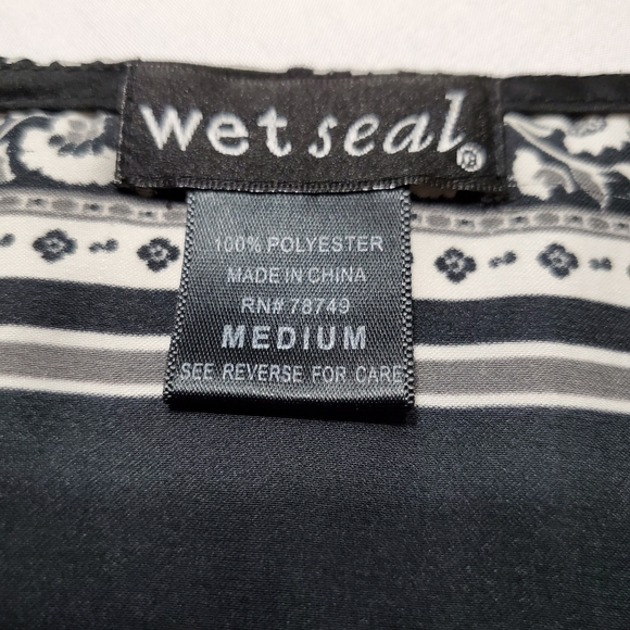 Wet Seal Cap Sleeve Top Size Medium - Picture 5 of 5